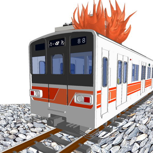 小田急電鉄の火災